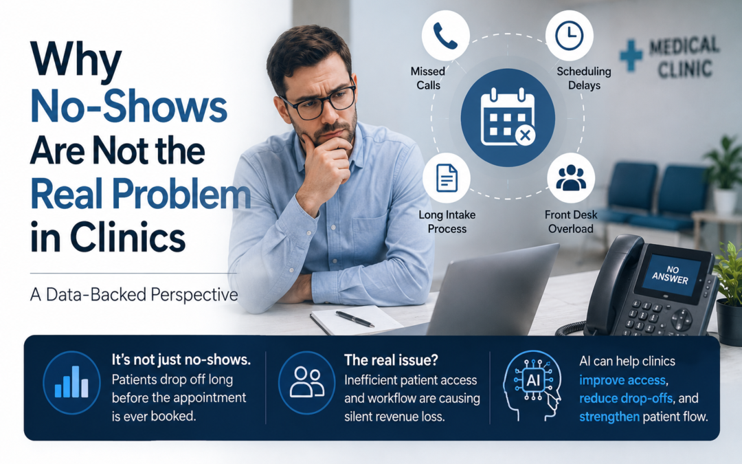 Why No-Shows Are Not the Real Problem in Clinics (A Data-Backed Perspective)