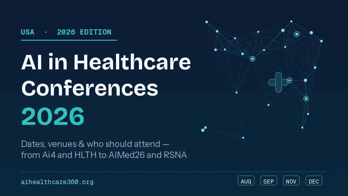 ai-healthcare-conferences-usa-2026 List of AI in healthcare conferences in the USA for 2026 with dates and venues