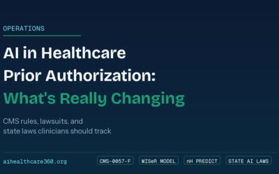 AI in Healthcare Blog | News, Risks & Research (aihealthcare360) 2 AI in Healthcare Prior Authorization: What’s Actually Changing