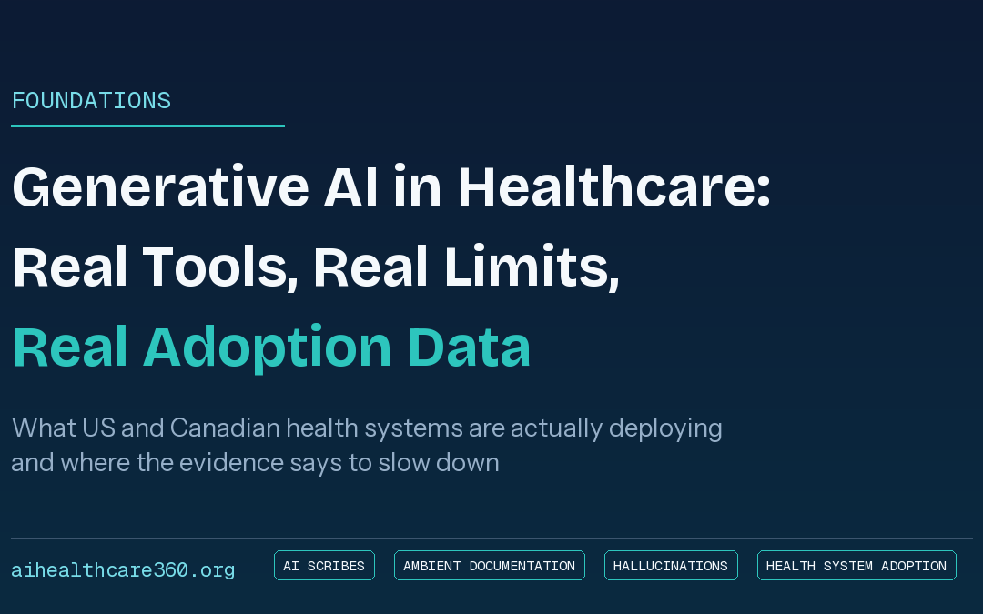 Generative AI in Healthcare: Real Examples and Limits