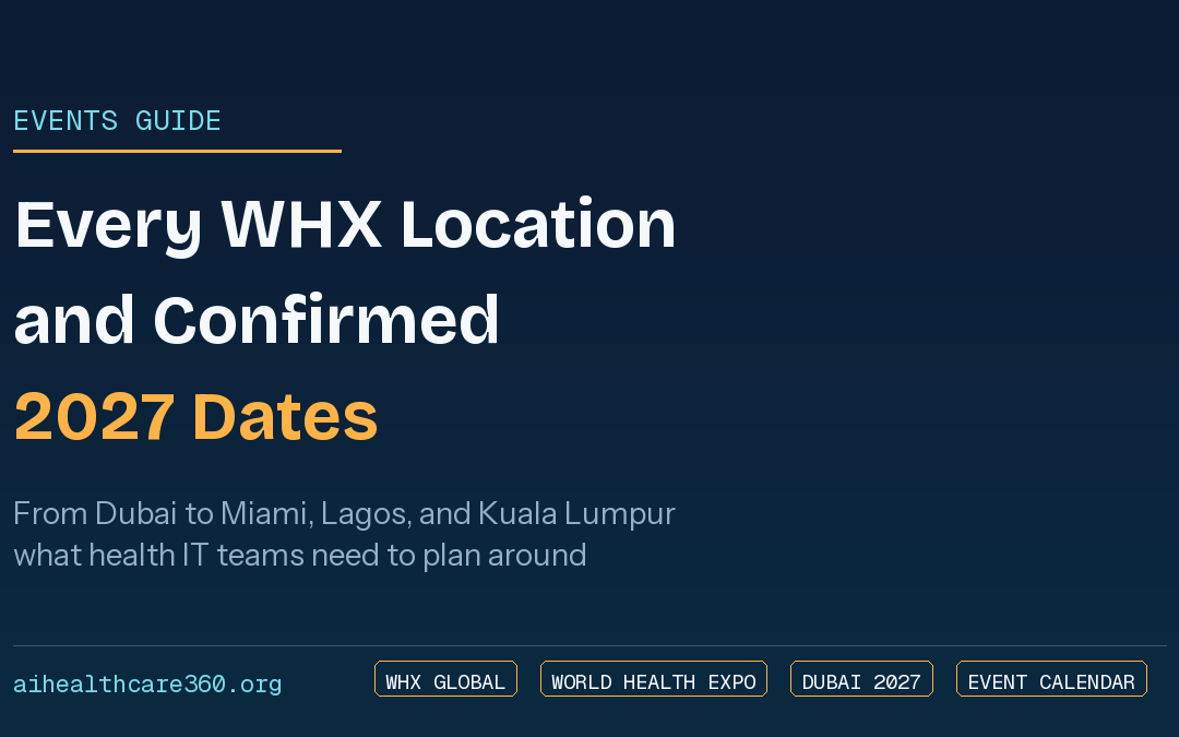 WHX Global Events Guide: Every World Health Expo Location and 2027 Dates