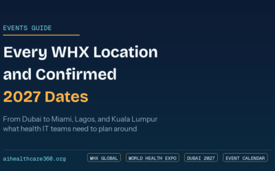AI in Healthcare Blog | News, Risks & Research (aihealthcare360) 3 WHX Global Events Guide: Every World Health Expo Location and 2027 Dates