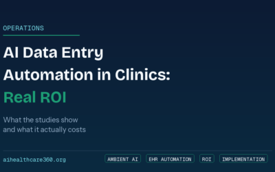 AI Data Entry Automation in Clinics: Real ROI