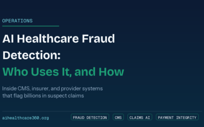 AI Healthcare Fraud Detection: How Insurers and Providers Use It